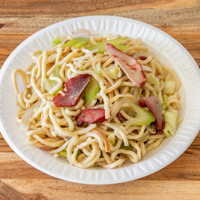 B.B.Q. Pork Chow Mein.