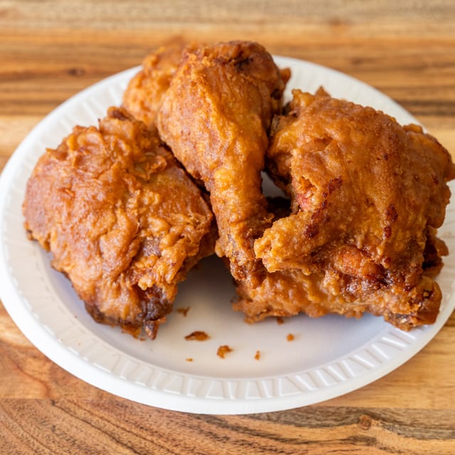Garlic Fried Chicken.
