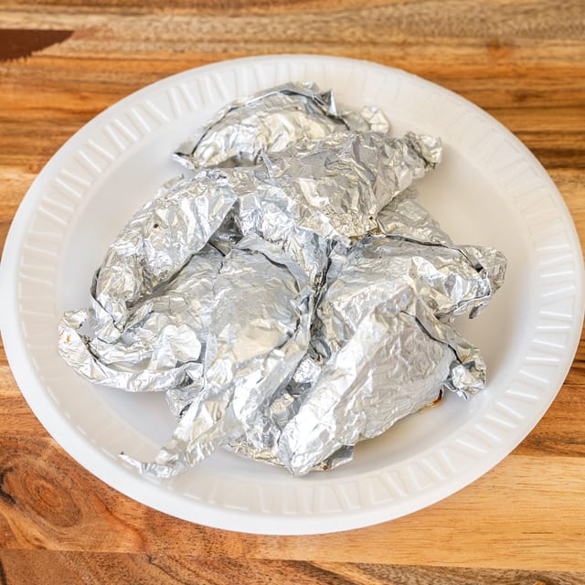 Chicken in Tin Foil.