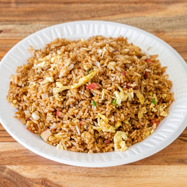 B.B.Q. Pork Fried Rice.